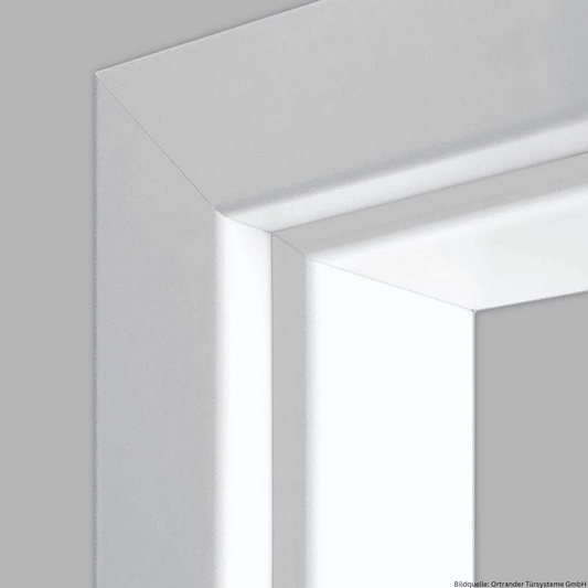 CPL Polarweiss 03 Durchgangszarge RK 60 gerade RAL 9003